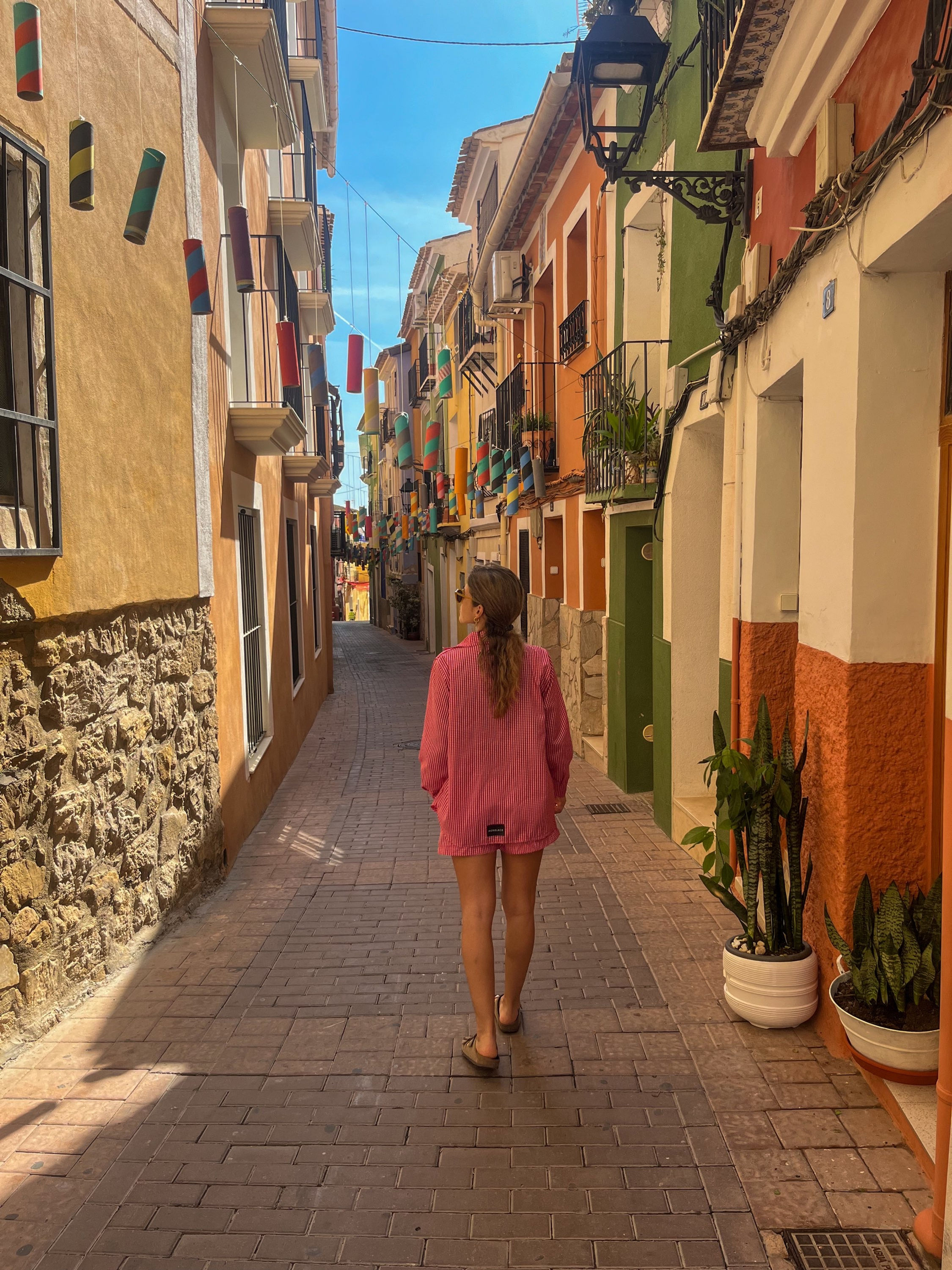 Camisa cuadrille roja