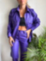 Miniatura: Camisa croco lila