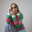 Miniatura: Sweater pink & green 