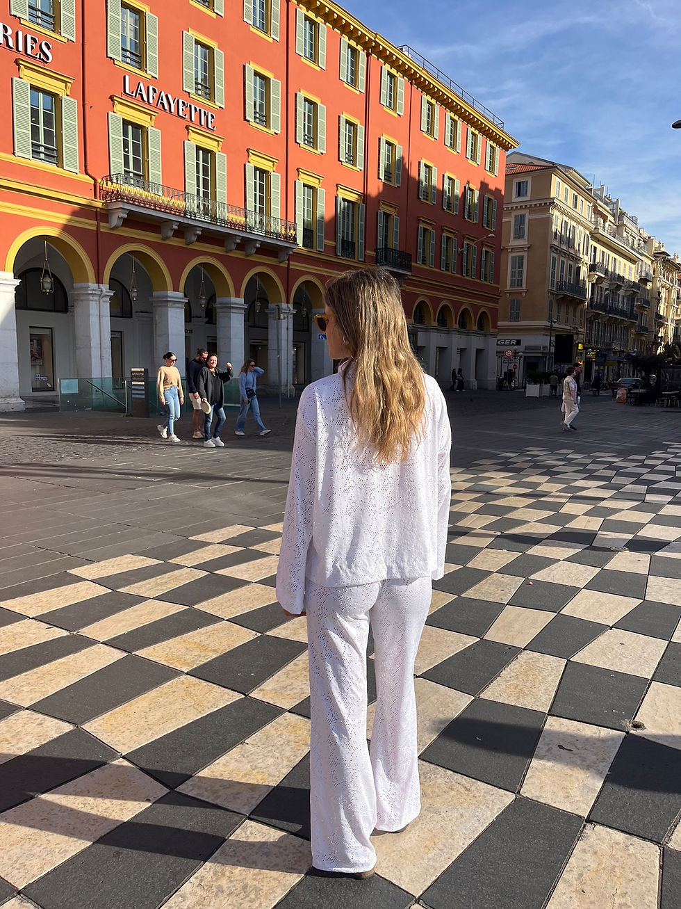 Miniatura: Camisa broderie white 