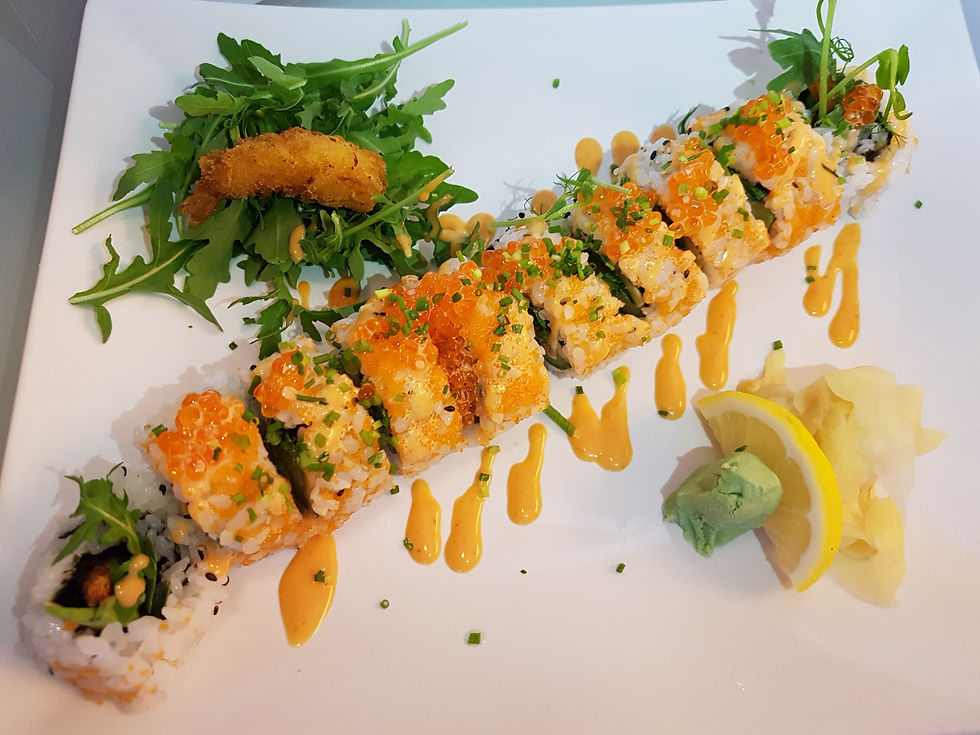 Arranged Food and Objects