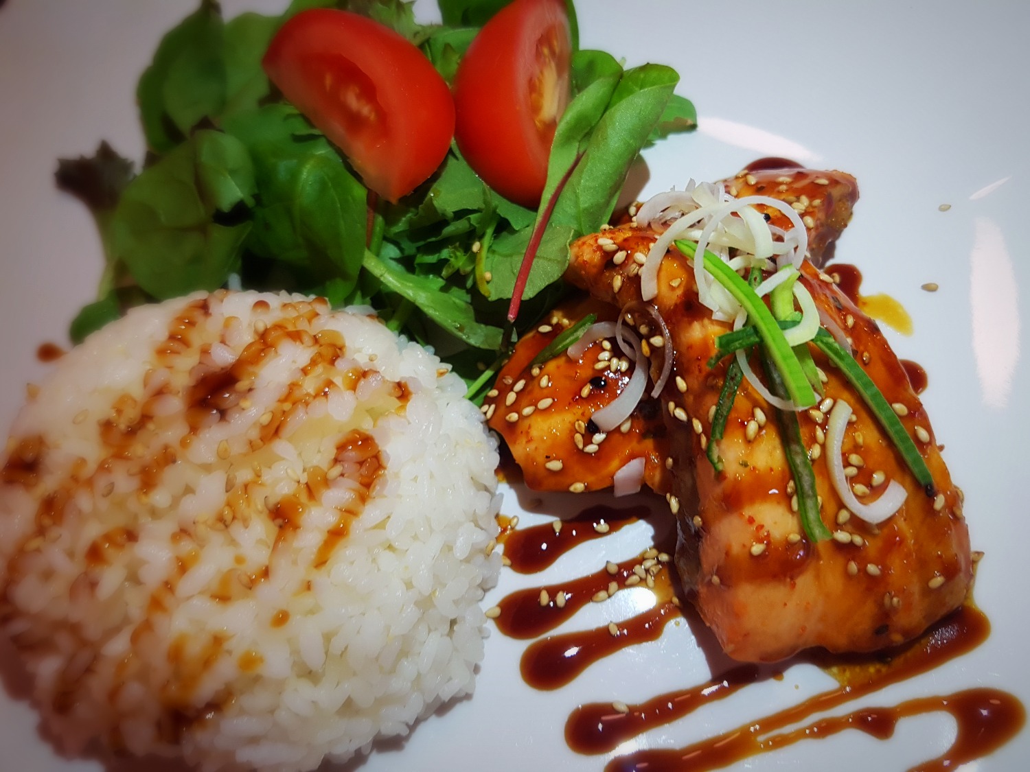 Arranged Food and Objects