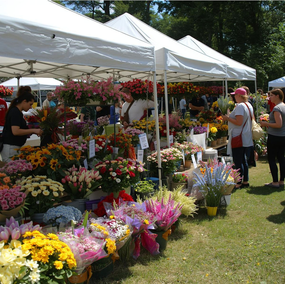 Mother's Day Flower Bar