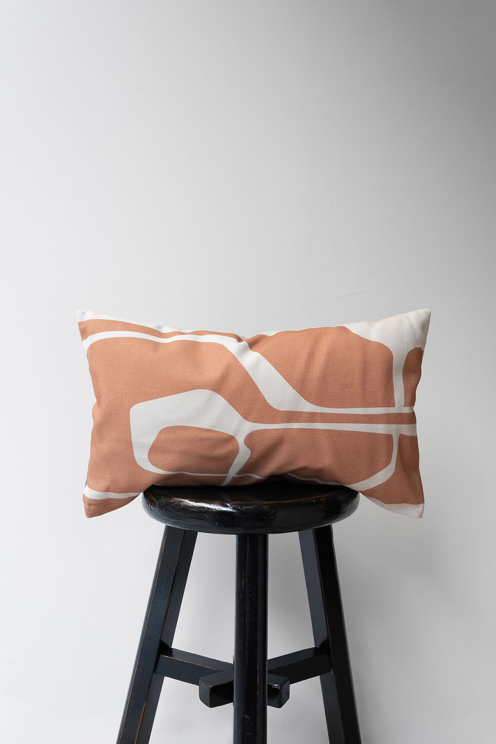 Thumbnail: Deformed pillow double sided soft blue/salmon (2pcs)