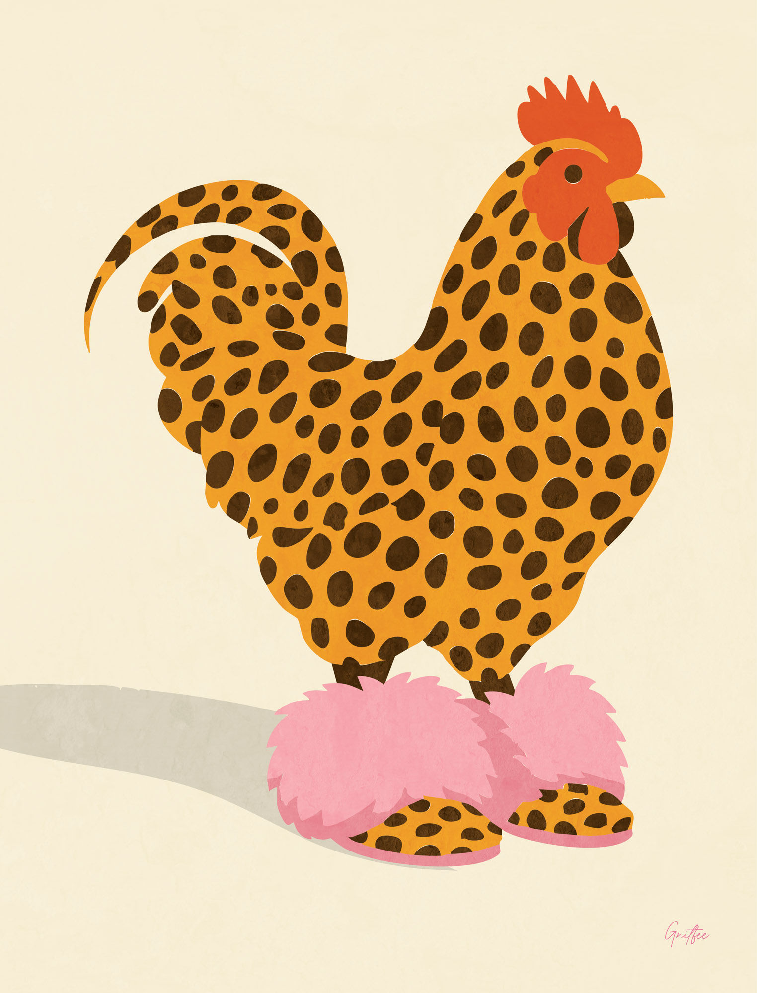 Fancy chicken