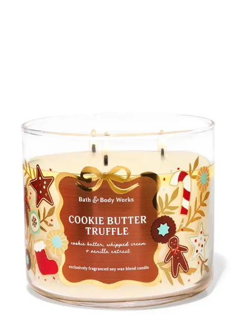Cookie Butter Truffle 3-Wick Candle
