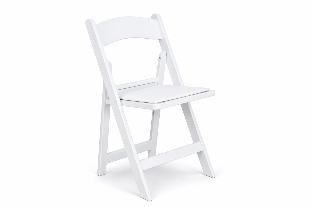 Silla Blanca plegable Plástica
