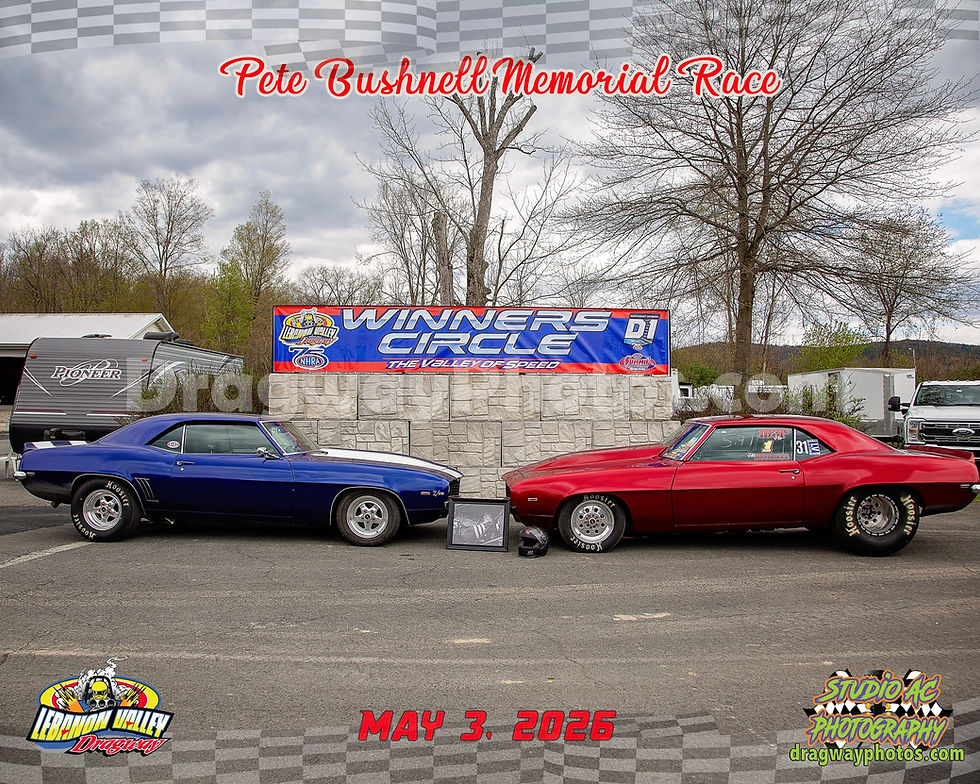 Challenging Weather, Big Wins: Highlights from Lebanon Valley Dragway’s May 1–3, 2026 Race Weekend
