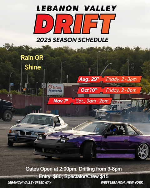 2025 Lebanon Valley Drift Schedule_edite