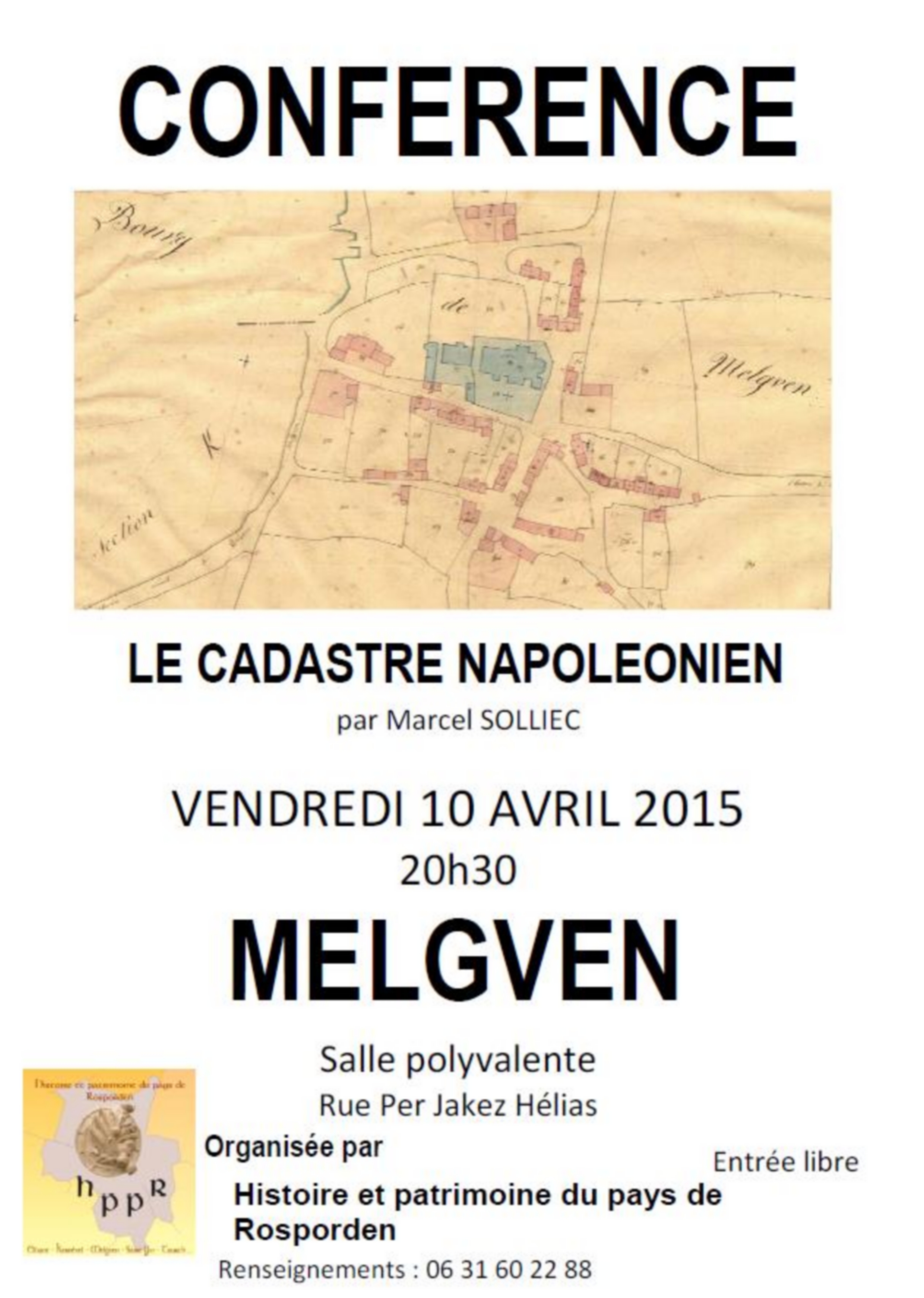 Marcel Solliec : Cadastre napoléon