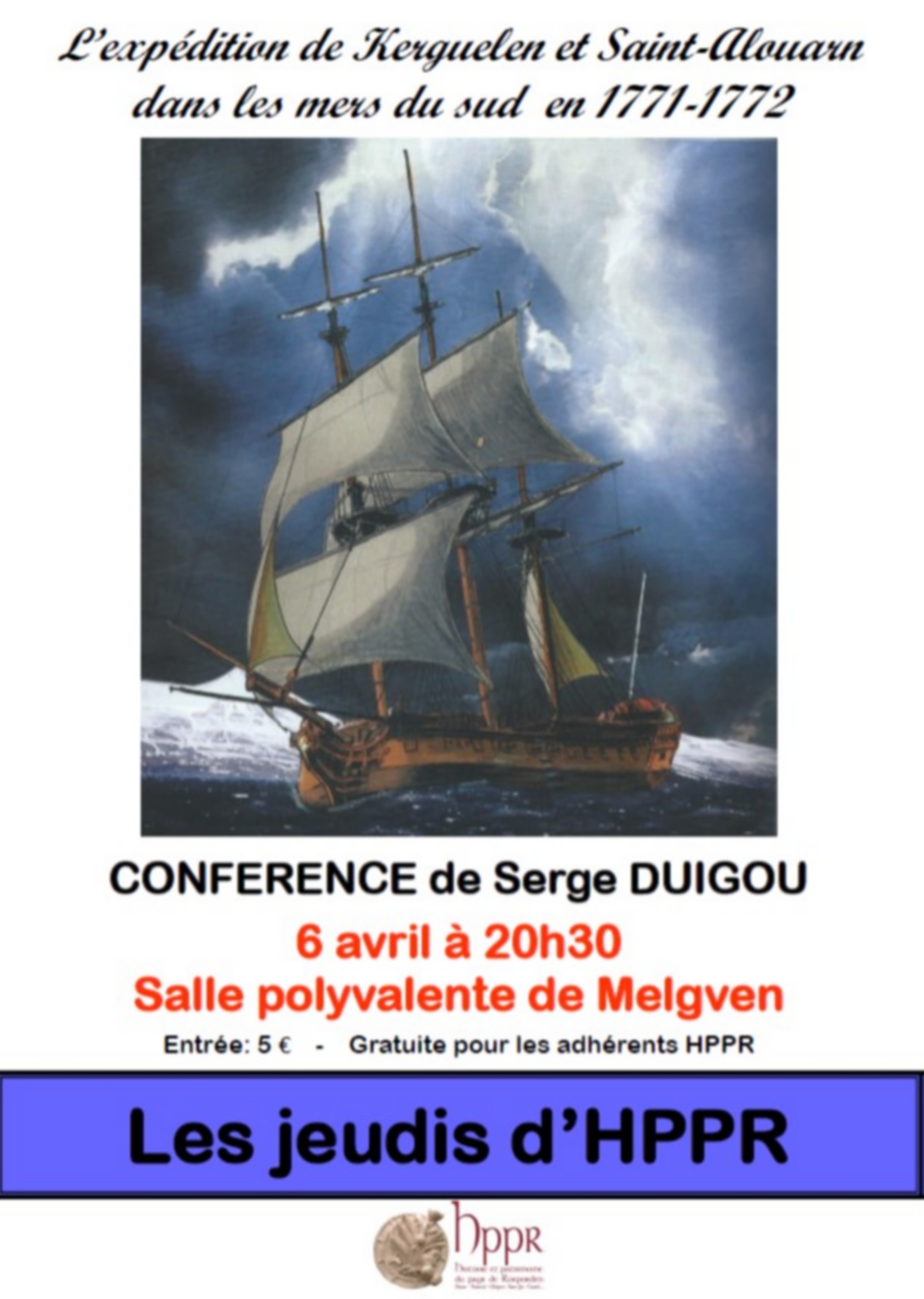 Serge DUIGOU : Kerguelen St Alouarn