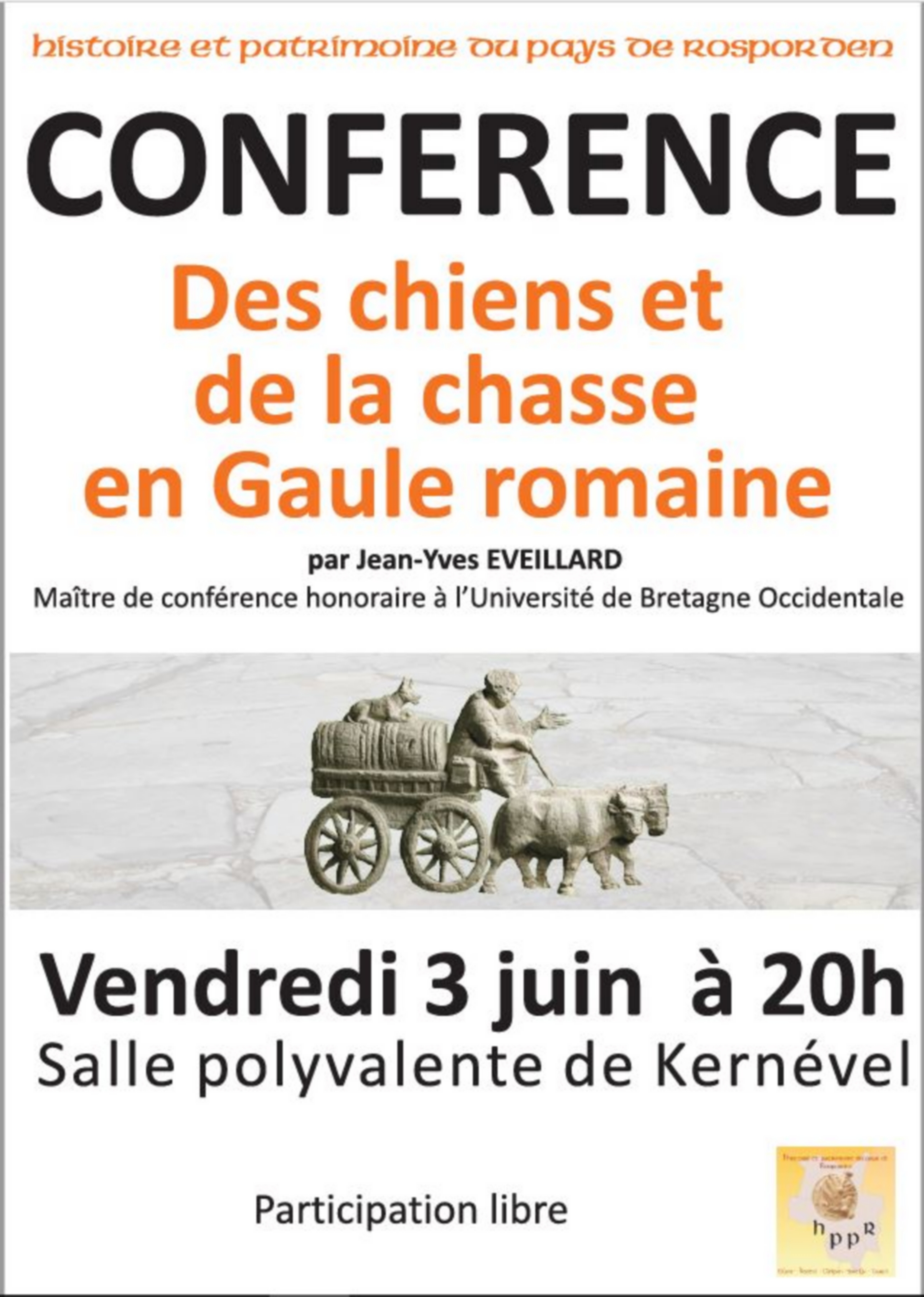 Jean-Yves EVEILLARD : Chasse romaine