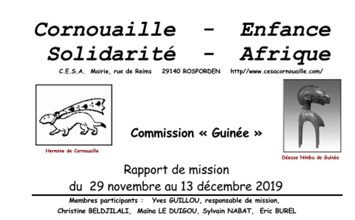 CESA - Cornouaille... Afrique