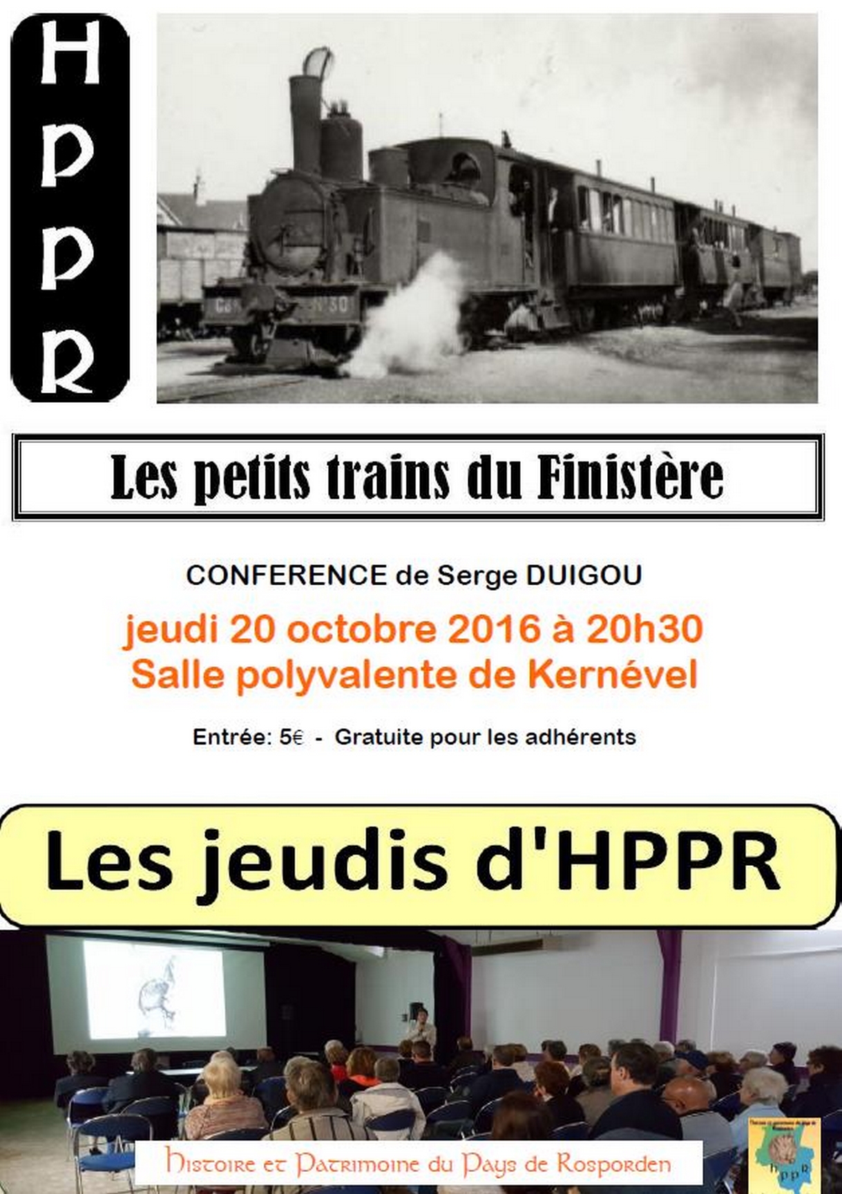Serge DUIGOU : Petit train Finistère