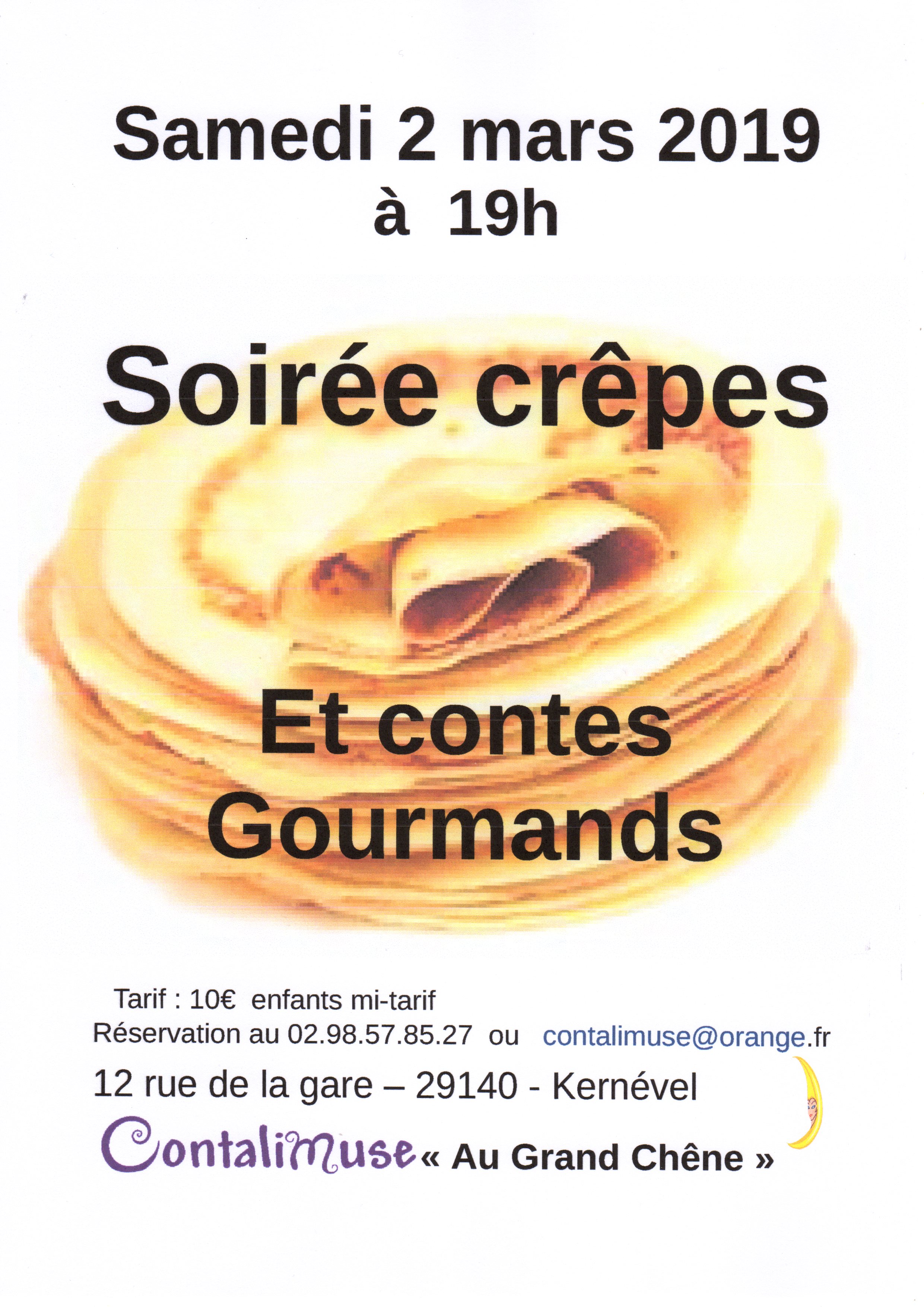 Soirée Contes & Crêpes