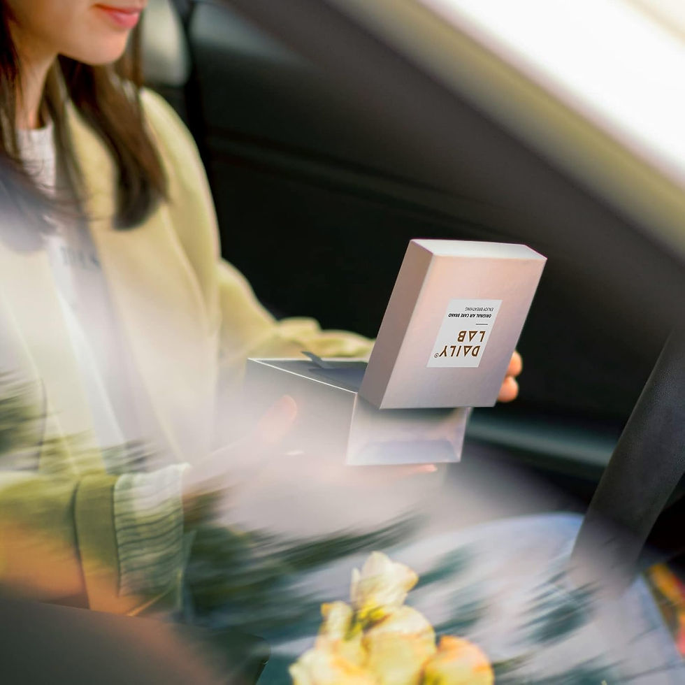 Thumbnail: DAILY LAB Car Air Freshener Adapter with 2 Refills for Tesla Model 3/Y
