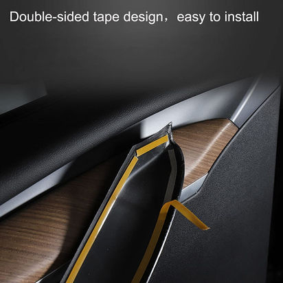 Tesla Model 3 Carbon Fiber Door Panel Cover