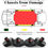 Thumbnail: Tesla Jack Pad Set for Model 3/S/X/Y 2013-2025, 4 Pucks + Case
