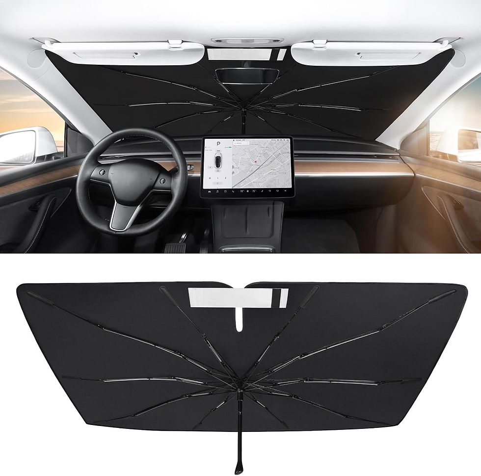 Thumbnail: Tesla Model 3/Y Windshield Sunshade 2017-2026 UV Protection