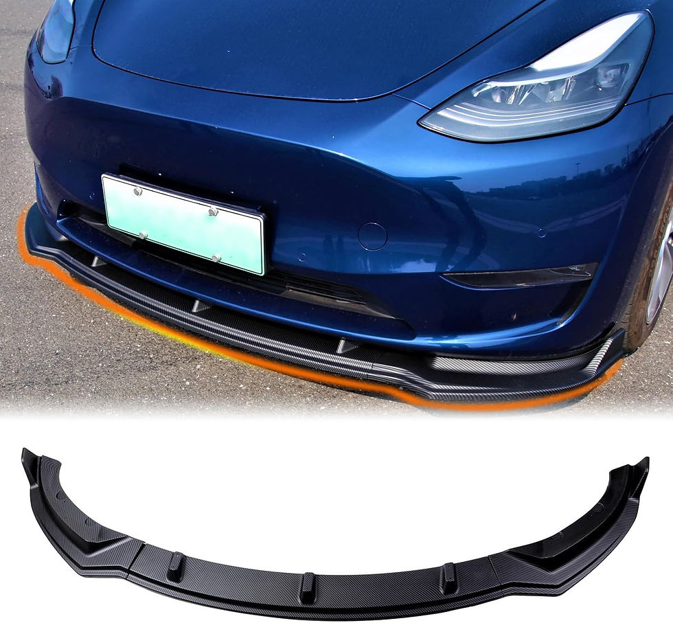 Thumbnail: Tesla Model 3 Front Bumper Lip Spoiler 2017-2025