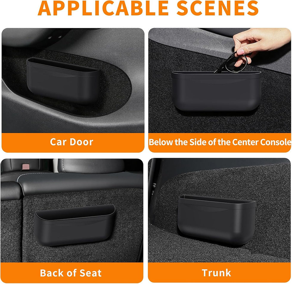 Thumbnail: Tesla Model Y/3 Console Organizer Tray with Sunglasses Holder