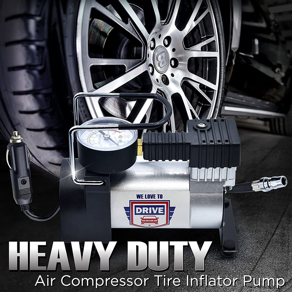 Thumbnail: 12V DC Air Compressor Tire Inflator with Tire Repair Kit for Porsche
