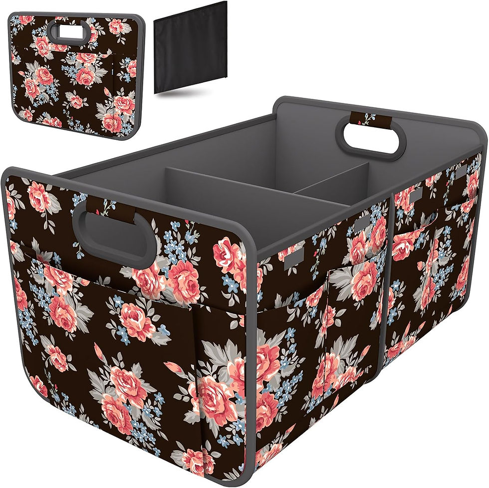 Thumbnail: Tesla Trunk Organizer, Collapsible, Waterproof, Black