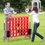 Thumbnail: Jumbo 4-to-Score giant game rental for kids and adults at Charlotte NC parties