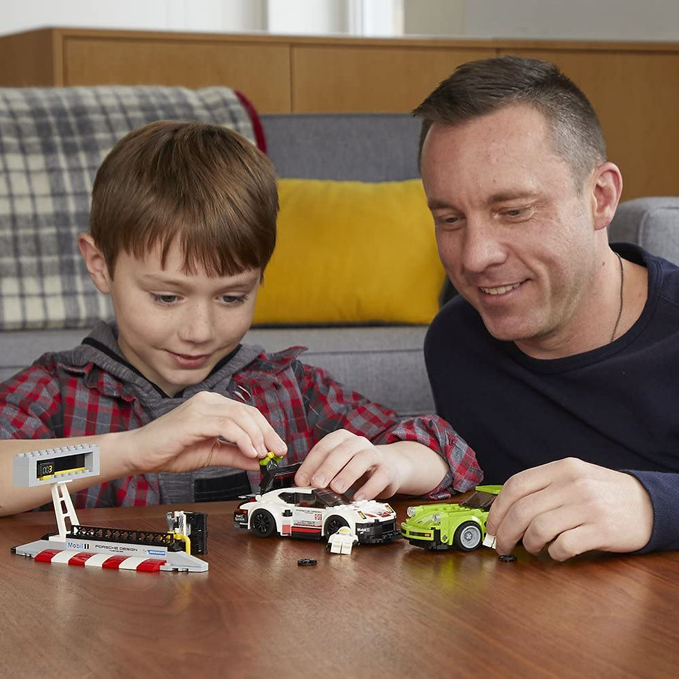 Thumbnail: LEGO Speed Champions Porsche 911 RSR and 911 Turbo 3.0 75888 Building Kit (391 