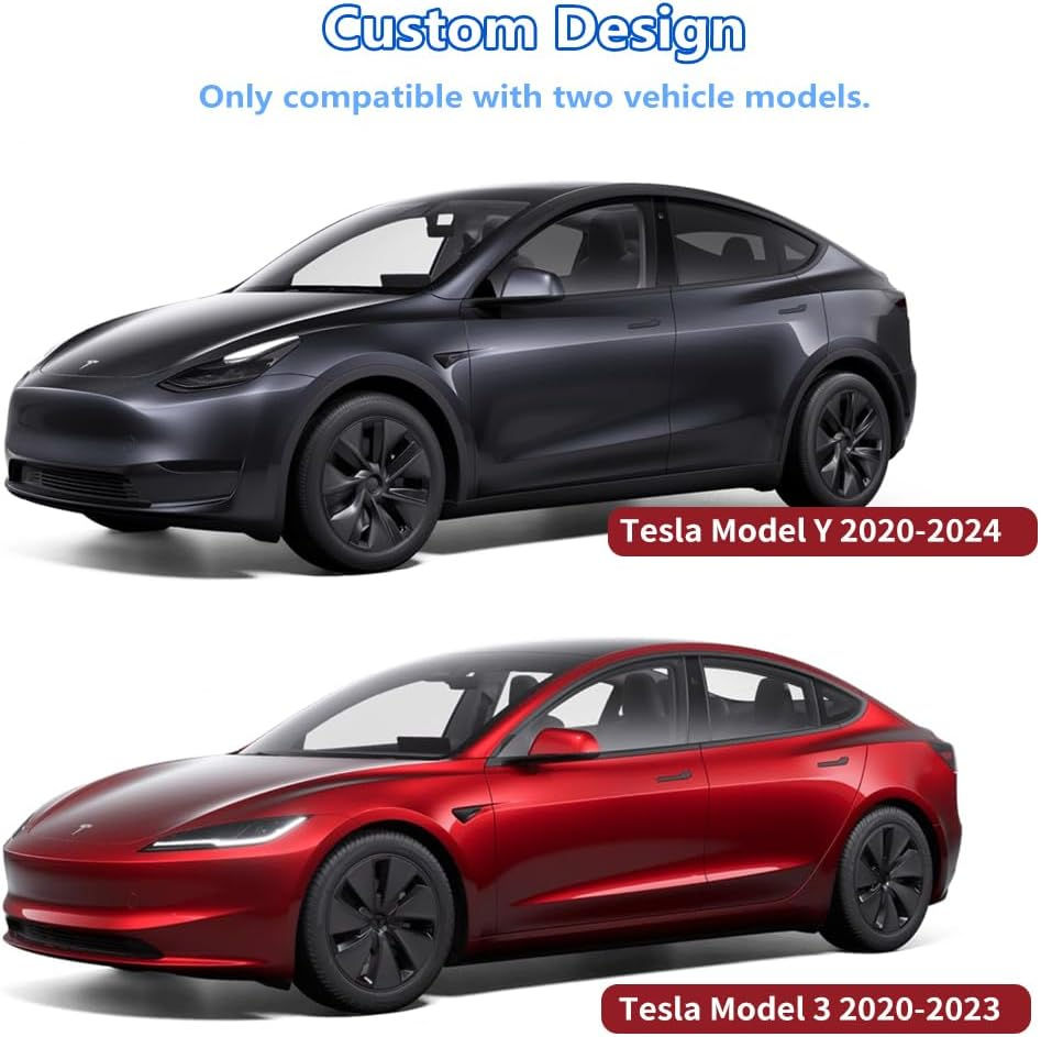 Thumbnail: Tesla Model Y/3 Phone Holder & Dashboard Organizer Set