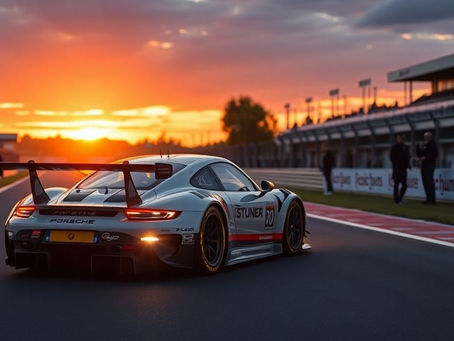 Porsche Faces Challenges in Dress Rehearsal for 24 Hours of Le Mans