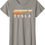 Thumbnail: Tesla Retro Evergreen Sunset T-Shirt