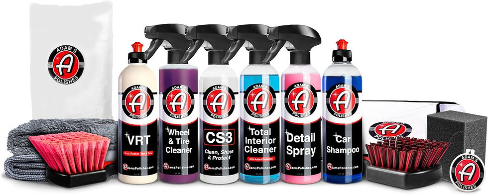 Thumbnail: Adam's 24-Piece Car Wash Kit with Foam Gun & Bucket