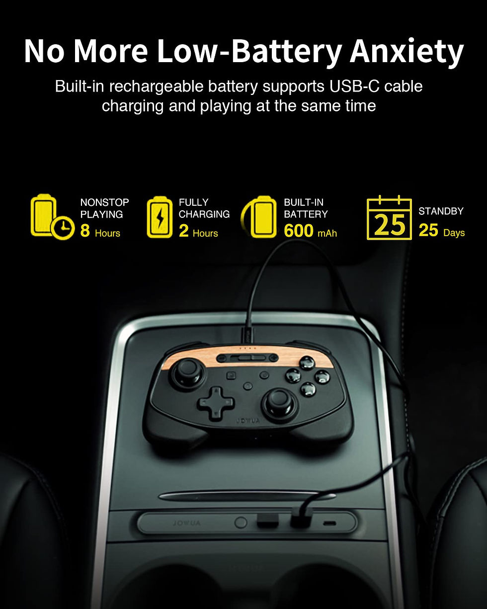 Thumbnail: Jowua Wireless Controller for Tesla 2025 Model Y/3/S/X/Cybertruck