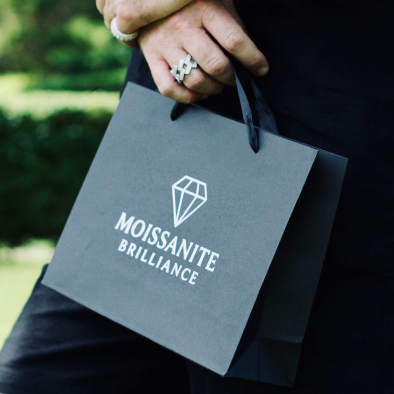 Moissanite Brilliance Shopping Bag