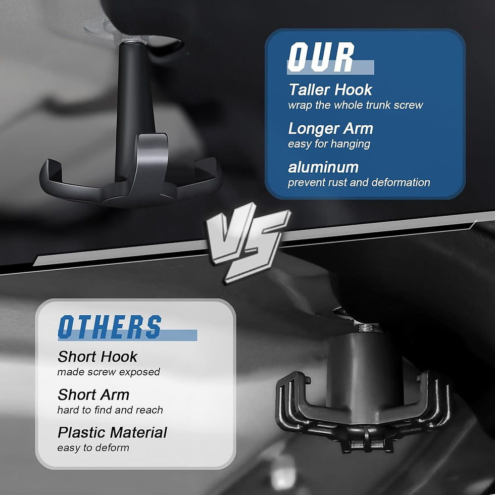 Thumbnail: Tesla Model 3 Aluminum Trunk Hook