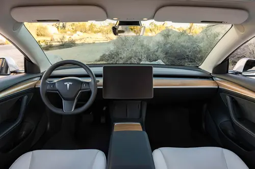 Tesla Model 3 / Y Wood Dashboard Cover