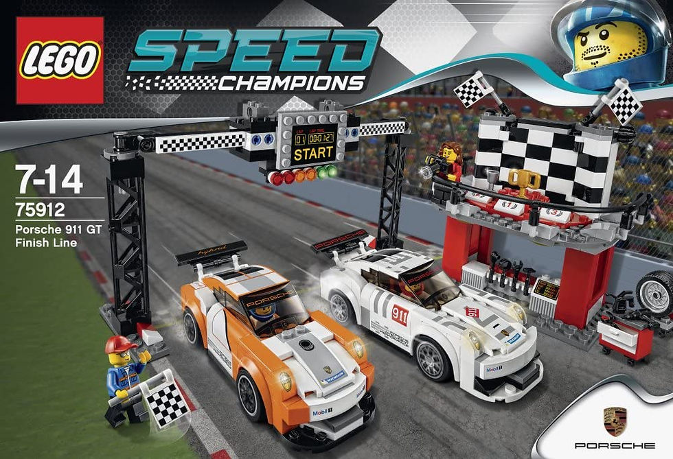 Thumbnail: LEGO Speed Champions Porsche 911 GT Finish Line 75912