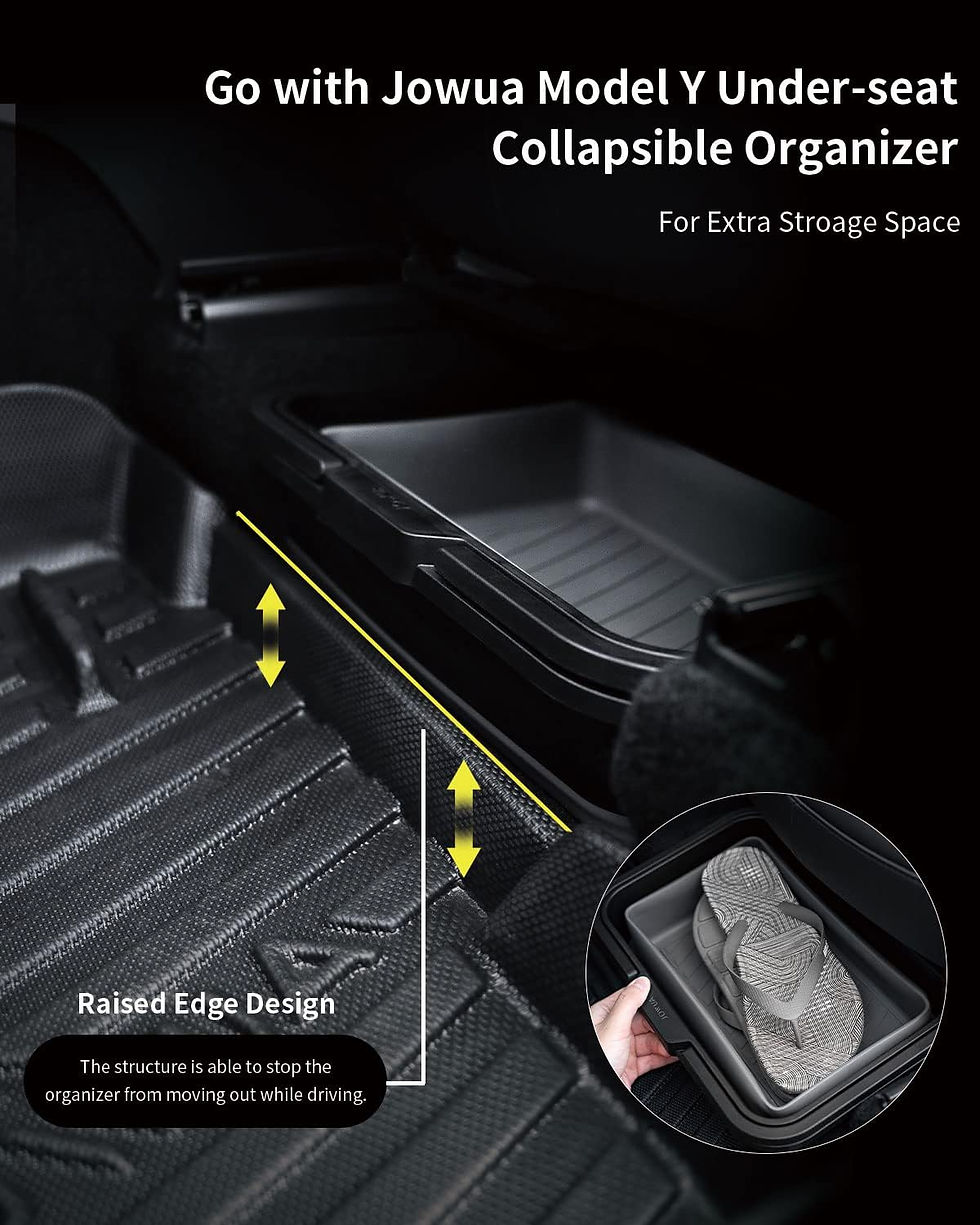 Thumbnail: JOWUA Model Y All-Weather Floor Liners 2021-2024 with Accessories Set