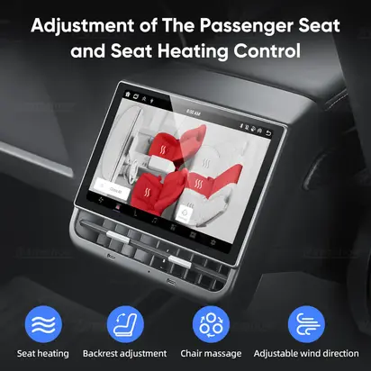 H86 Android Rear Entertainment Screen for Tesla Model 3/Y