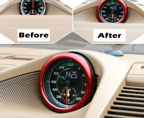 Porsche Center Clock Cover