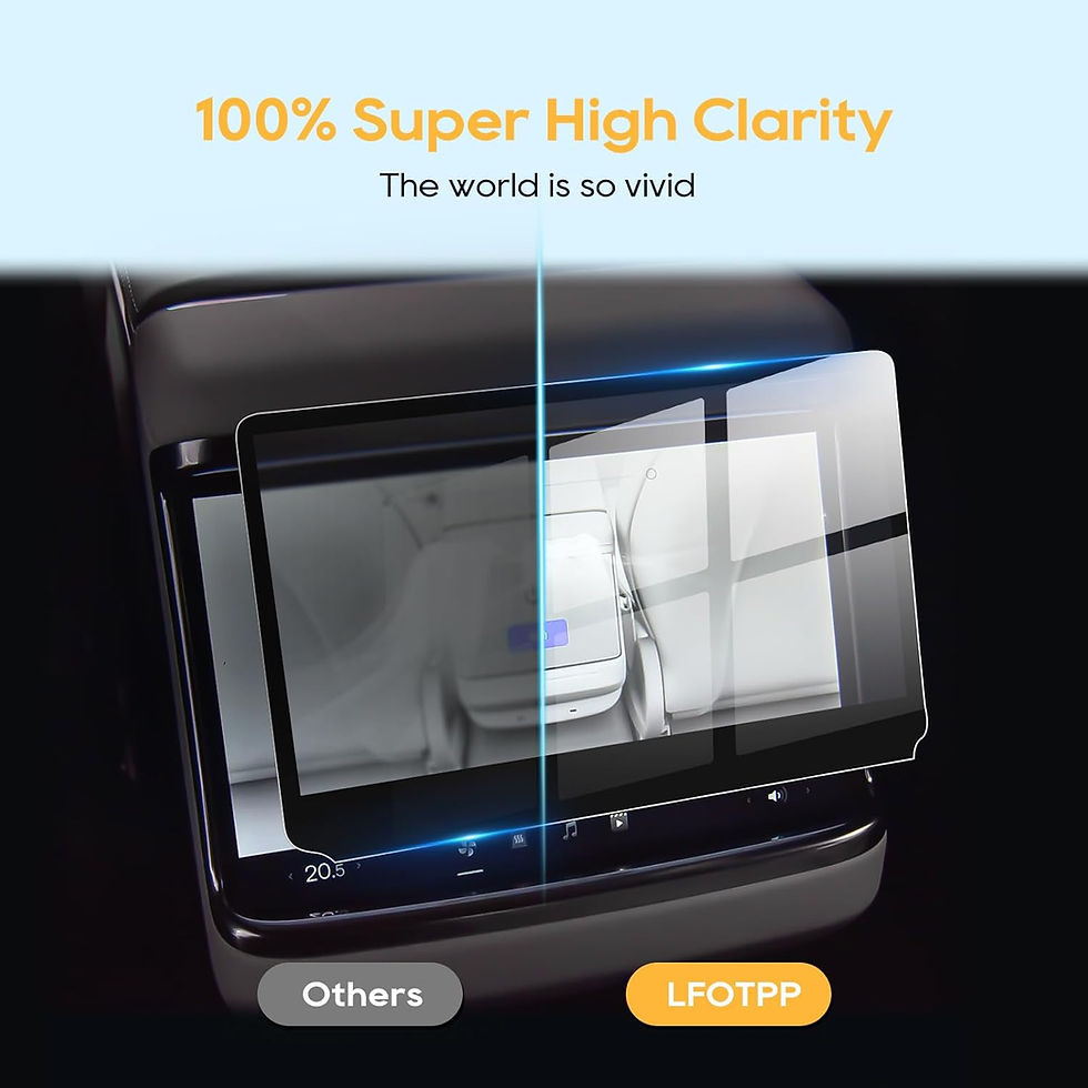 Thumbnail: Tesla Model S/X 2021-2022 Screen Protector Glass, 8-Inch Rear Seat Display