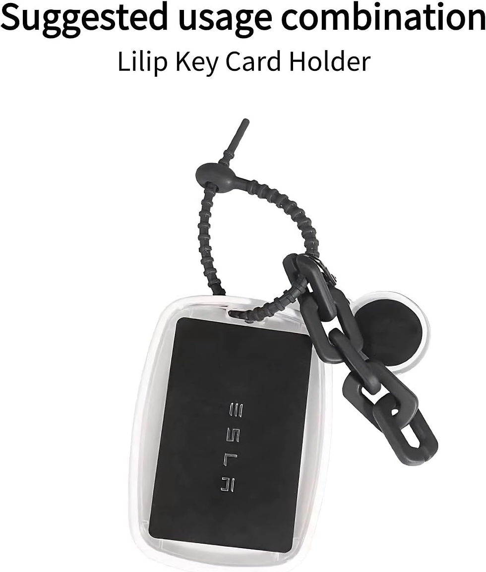 Thumbnail: Tesla Model 3 Key Cards with Bifold Wallet