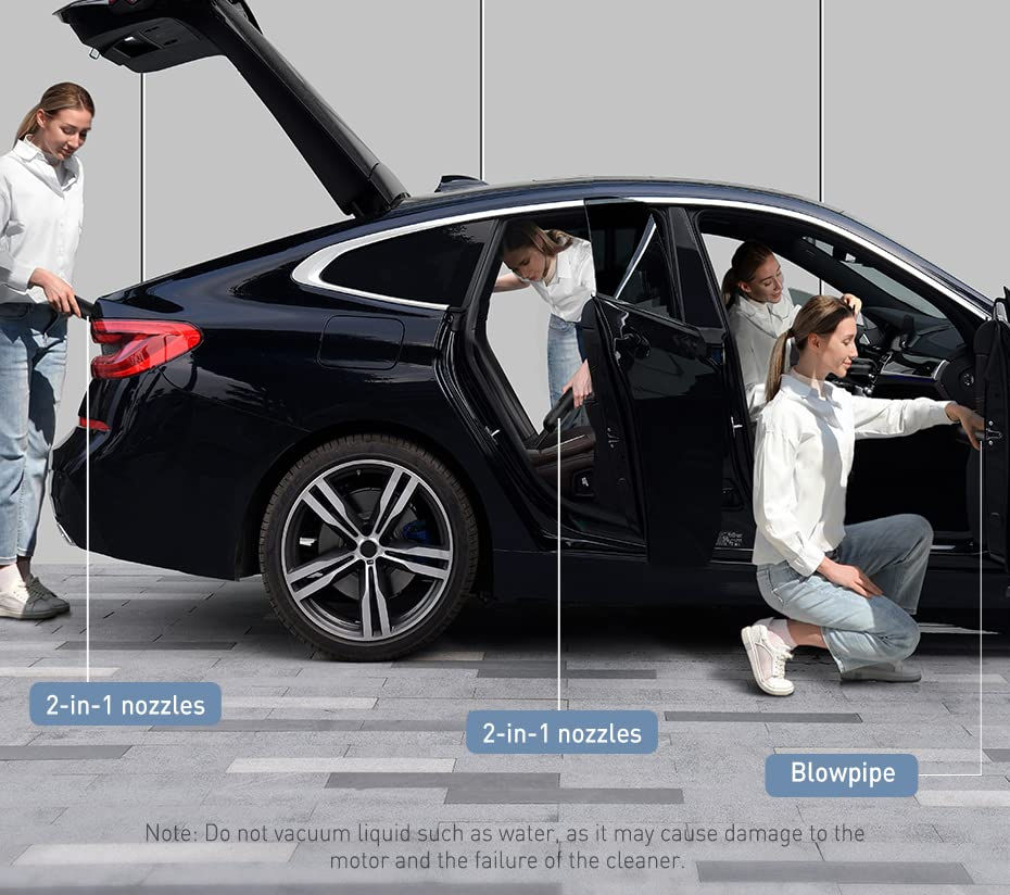 Thumbnail: Baseus Handheld Car Vacuum Cleaner for Porsche
