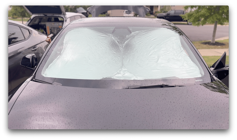 Tesla Windshield Cover