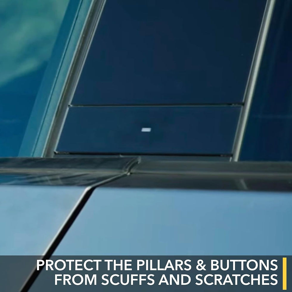 Thumbnail: Tesla Cybertruck 2024-2026 PPF Wrap Kit for Doors & Pillars