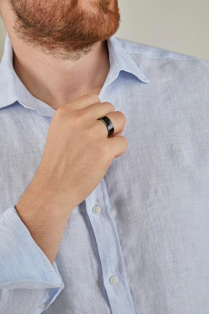 Thumbnail: CNICK Tesla Smart Ring Black Ceramic Key Replacement