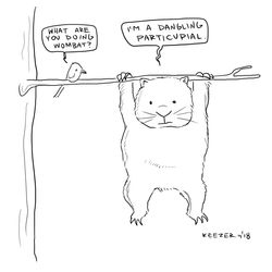 dangling partisupial