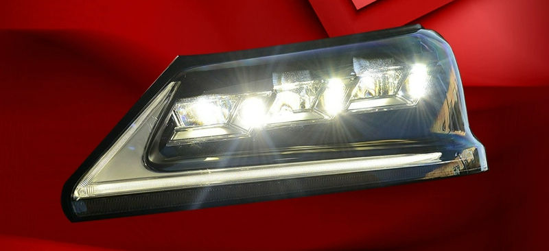 Thumbnail: Suitable For Lexus LX570 16-20 Triple Lens Style Headlights