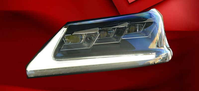 Thumbnail: Suitable For Lexus LX570 16-20 Triple Lens Style Headlights
